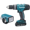 Makita Akku Schlagbohrschrauber DHP453RYLJ + Lampe BML186 18V