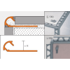 Schlüter-RONDEC-AE Innenecke Dekorprofil Imitat H=10mm ID/RO100AE