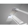 VELUX Dachfenster Rollo Vorteils-Set DOP (Markise + Verdunkelungsrollo) F06 0705S grau/schwarz, Schiene alu 66x118cm