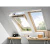 VELUX Dachfenster GGL PK06 3366 Schwingfenster klar lackiert Energie Plus Titanzink