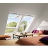 VELUX Cabrio Fenster GDL SK19 2366 weiß lackiert Energie Plus Titanzink