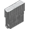 Hauraton Recyfix Standard 100 Einlaufkasten mit Klemm-Maschenrost, B 125