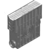 Hauraton Recyfix Standard 100 Einlaufkasten mit Klemm-Maschenrost, B 125 vz.