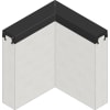 Hauraton Sportfix Softrandstein-Winkelstück 250 x 60 x 300 mm schwarz