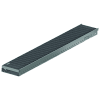 ACO Greenline 3.0 fixe Bauhöhe 5 cm Stahl verzinkt Baubreite 10 cm, Baulänge 1,0 m mit Maschenrost 30x10 mm einliegend