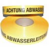 Multicoll Trassenwarnband Nr. 15, gelb, Achtung Abwasser