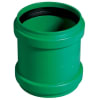 PP-MD Kanalrohr SN10/16 grün, Doppelmuffe DN 250