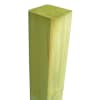 Pfosten 4-kant gekappt 7x7x180cm, Grün