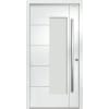 casafino Haustür NIMBOS N231 9016M 1100x2100 mm DIN Rechts