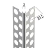 Protektor Kantenprofil für Innen- und Außenputz 3 mm, runder Kopf