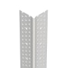 Protektor Kantenprofil Nr. 3763 für Trockenbau 3 mm, runder Kopf weiß 305 cm