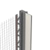 Protektor Anputzdichtleiste mit Schutzlippe, Gewebe für WDV-Systeme 9 mm anthrazit 260 cm