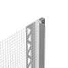 Protektor Anputzdichtleiste mit Membran, Gewebe, für seitl. Anschlüsse 7 mm