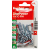 fischer 2-Komponenten-Dübel DuoPower 6x30 Rh K 6 St.
