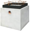 MEA Pumpensumpf MEAVECTOR ohne Anschlussmöglichkeit 80 x 80 x 80 cm