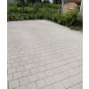 Bernrieder Pflasterstein Pro-Natura 20 x 20 x 8 cm, grau, mit 5 mm Drainfuge, Mikrofase und Verschiebeschutz