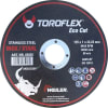 Toroflex Trennscheibe Inox/Stahl Ecocut 125 x 22,23 mm, 50 St.