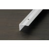Proline PROSTEP Winkelprofil 25x20mm, gebohrt, Aluminium eloxiert Silber, 270cm