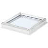 VELUX Flachdach-Fenster Basiselement CFP 100x100cm 0073QV für fest. Kunstst.-Isolierglas