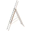 Layher Allzweckleiter Topic 1040, 3 x 12 Sprossen, Länge 3,55 m