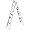 Layher Teleskopleiter Topic 1058 Sprossen 4 x 5  5,27 – 5,25 m