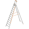 Layher Stufenstehleiter Topic 1064 12 Stufen Länge 3,7 m