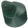 Zaunstrebenkappe PVC grün 34 mm