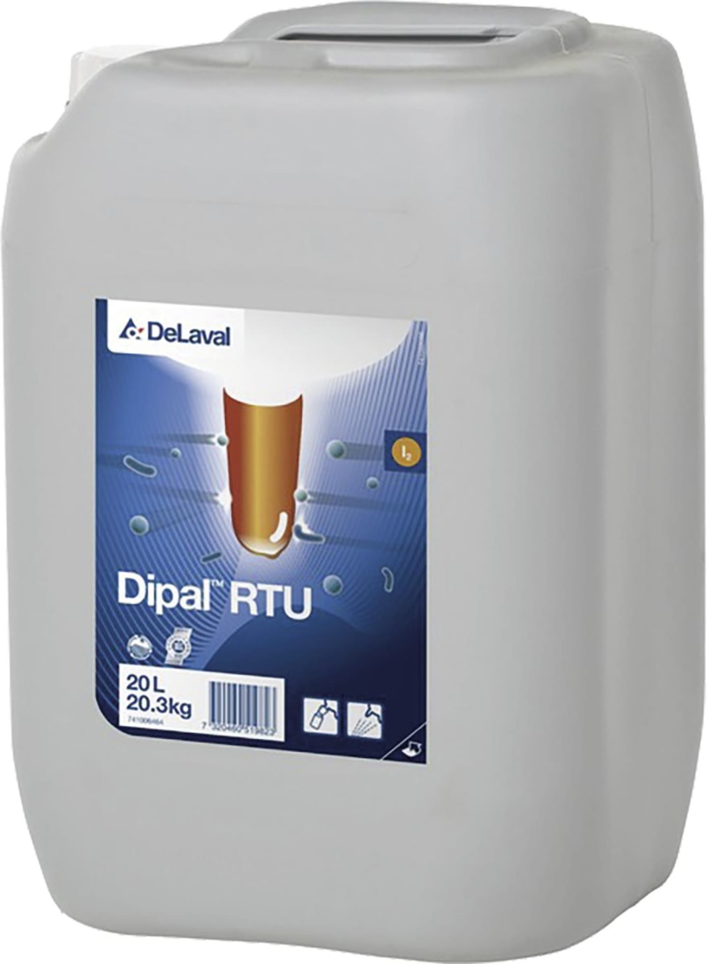 DeLaval Dippmittel "Dipal™ RTU" zum Sprühen und Dippen