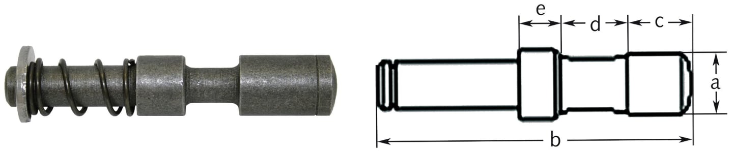 Bondioli & Pavesi Schiebestift 100 2, 401000001R10