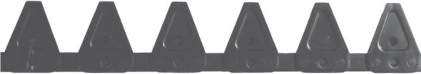 ESM Mähmesser 170 cm, Obermesser, Klingen 22 x 5802 009 01/344 1511, für Busatis 5840 043 01; 345 0640, 262 5960