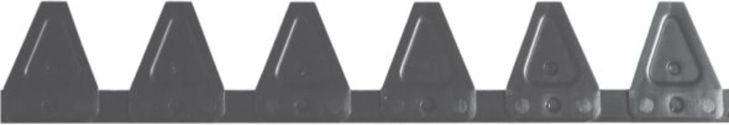 ESM Mähmesser 170 cm, Untermesser, Klingen 23 x 5802 009 01/344 1511, für Busatis 5840 045 01; 345 0660, 265 5960