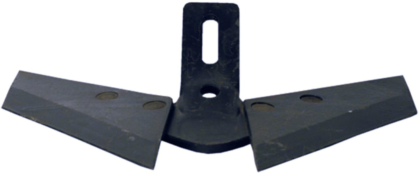 Frank Flügelschar 450 mm, Abstand Bohrungen 45 – 75 mm, für Grubber universal, 9092773-007