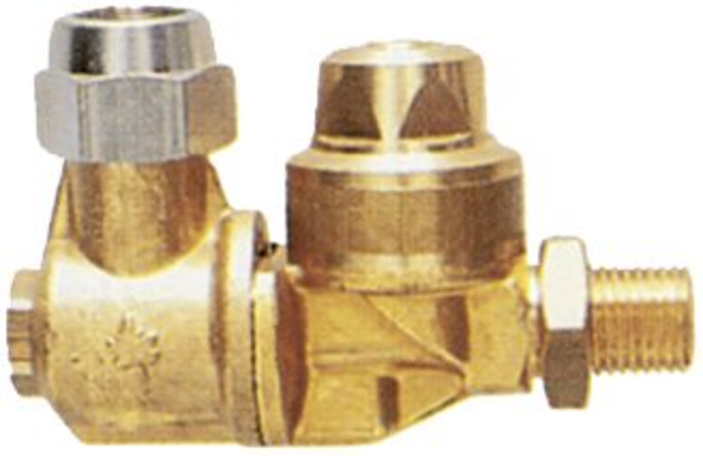 Agrotop Düsenhalter für 1 Düse Außengewinde/Innengewinde mit Membran-Tropfstopventil und Schwenk-Abstellfunktion, Messing