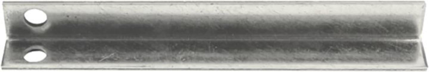 GEKA Winkelhalter, 200 x 25/25 x 3 mm, DIN 11027, für Warntafeln