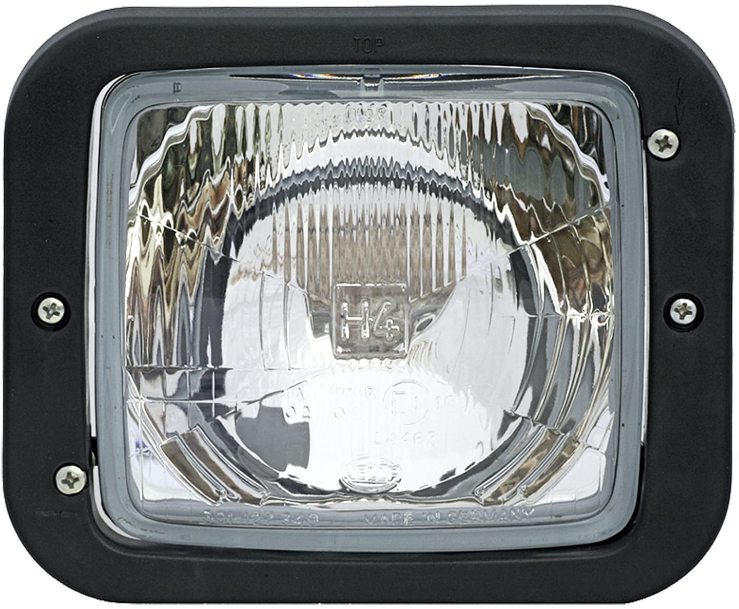 Hella® Hauptscheinwerfer links/rechts, Halogen H4, 12 V, 173 x 144 x 99 mm, quadratisch, 1AA 004 109-201