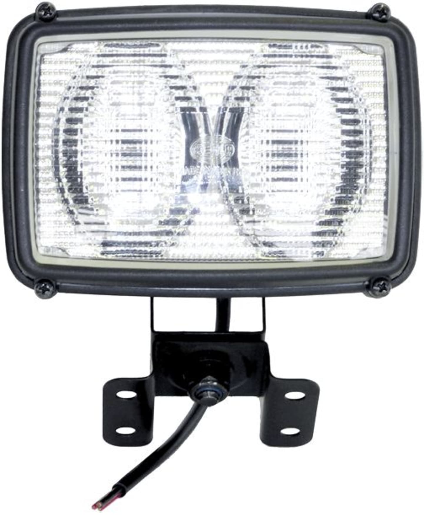 Hella® Arbeitsscheinwerfer "Double-Beam FF", 12 – 24 V, für flood – großflächige, nahe Ausleuchtung, hängend; stehend, 1GA 006 991-091