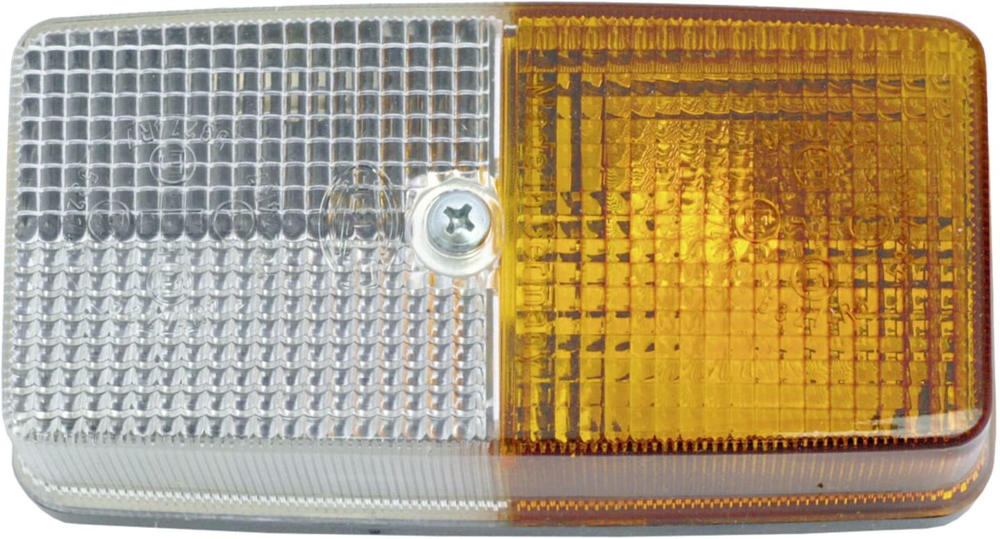 Hella® Blink- und Positionsleuchte quadratisch, links/rechts, 125 x 62 x 45 mm, Befestigung Anbau; 2 St. Schraube M 4, 2BE 003 347-001