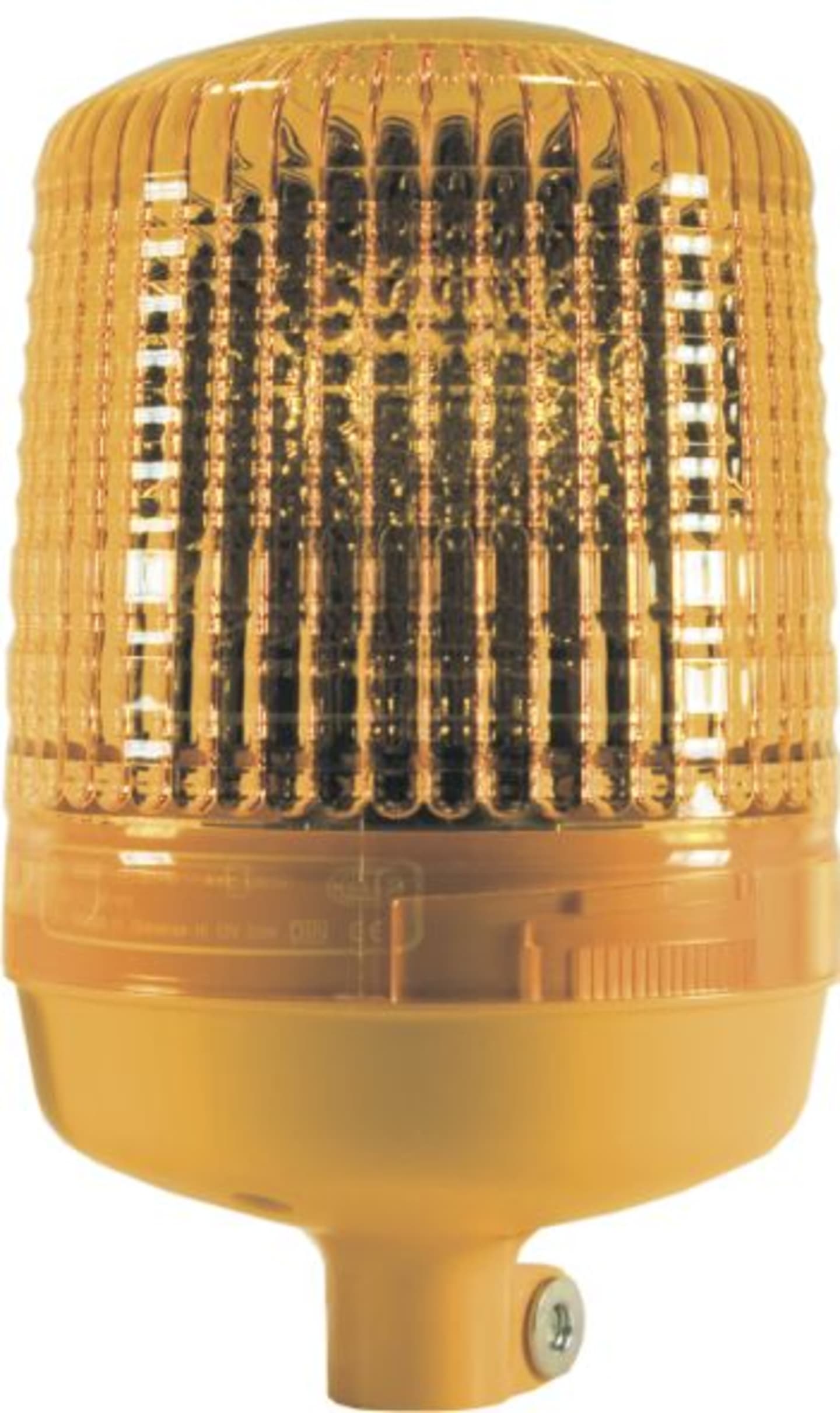 Hella® Rundumleuchte "KL 7000 R", orange, 12 V, Rohrstutzenmontage, 2RL 008 060-101
