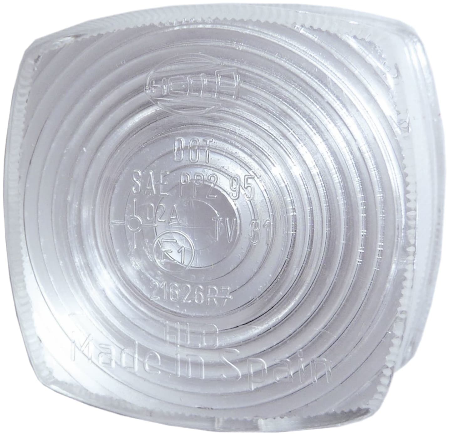 Hella® Lichtscheibe quadratisch, vorn links/rechts, 62 x 62 mm, für Positionsleuchte, 9EL 117 330-001