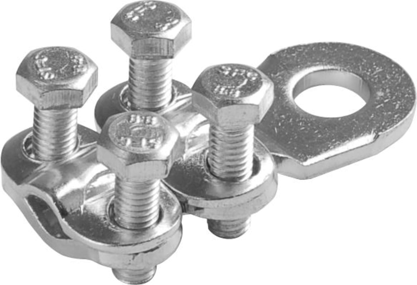 Herth + Buss Schraubverbinder 16 – 50 mm², Ø 8,5 mm, mit Schraubanschluss und Klemmstücken, 50 250 916