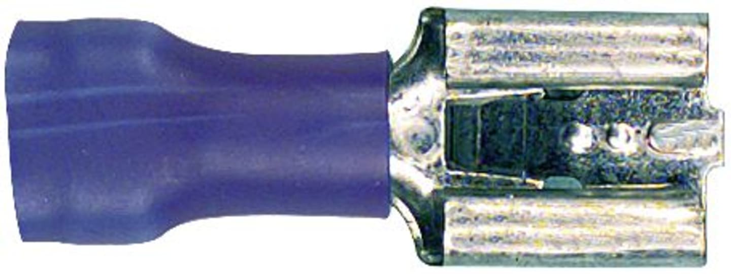 Herth + Buss Flachsteckhülse 6,3 x 0,8 mm verzinnt; teilisoliert