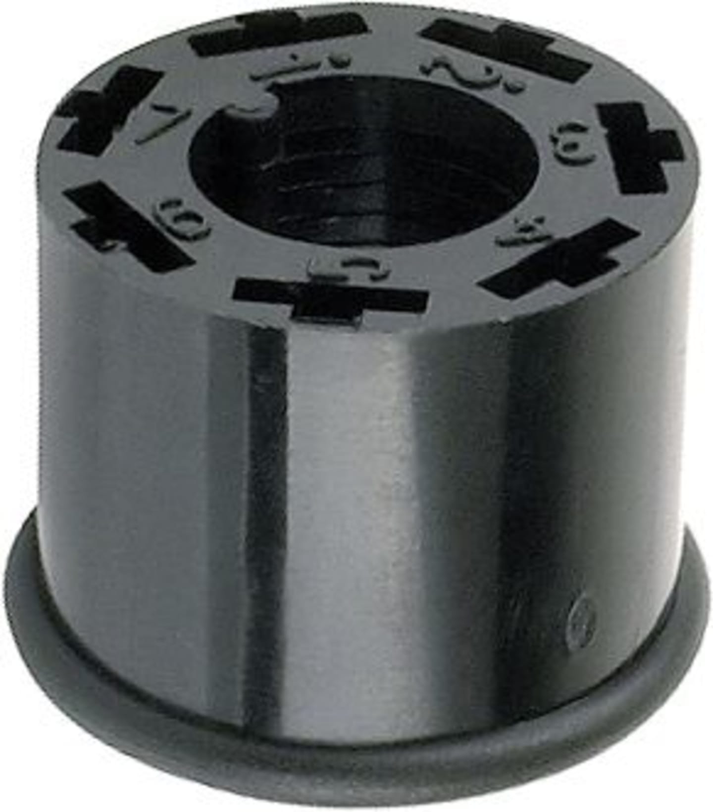 Herth + Buss Steckgehäuse 7-polig, 7 x Flachsteckhülse 6,3 mm, 50 290 297