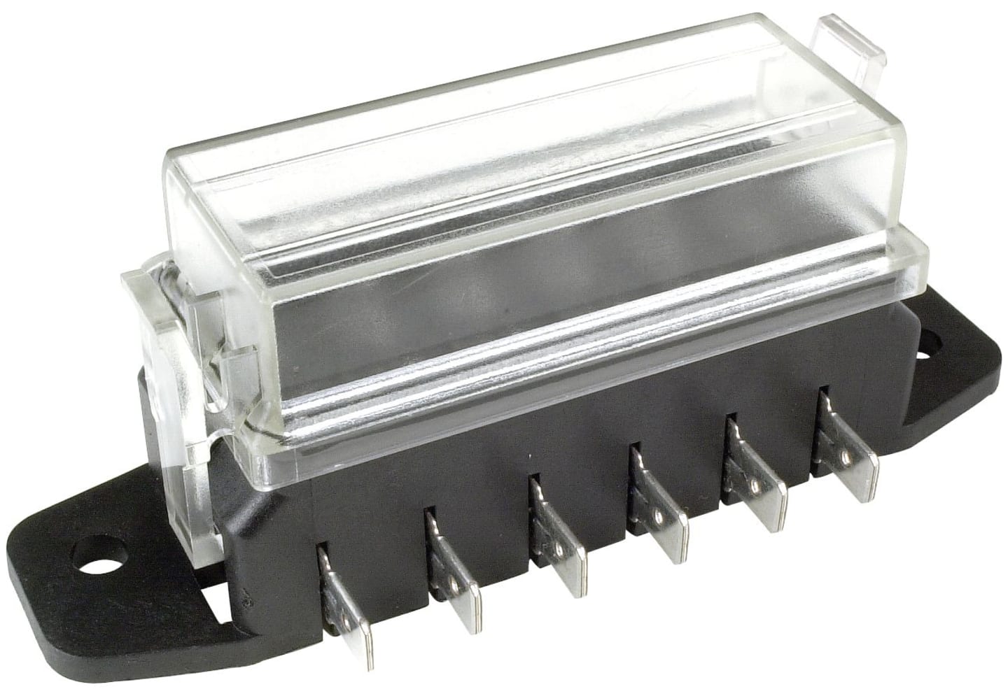 Herth + Buss Sicherungsdose 98 x 37 x 27 mm, 6-polig, Aufbau für Flachstecksicherungen "Standard", 50 300 624