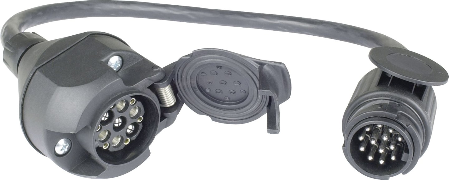 Herth + Buss Adapterkabel 0,5 m 12 V, Stecker 13-polig; Steckdose 13-polig, 51 276 512