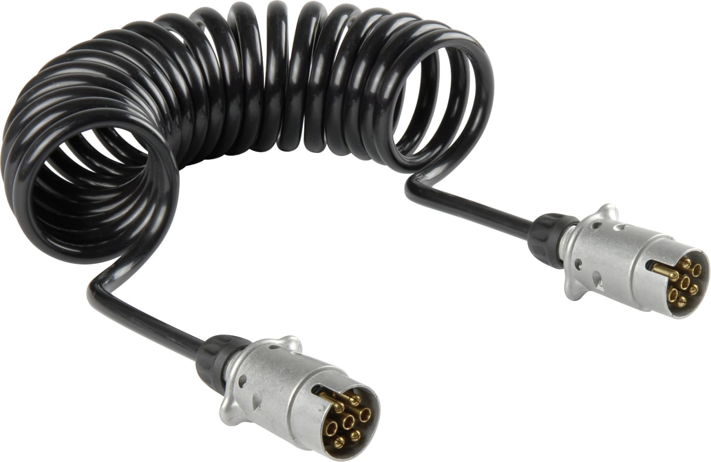 Herth + Buss Elektrowendel 7-polig, 6 x 1,0 mm²; 1 x 1,5 mm², Länge 4 m, 51 276 522