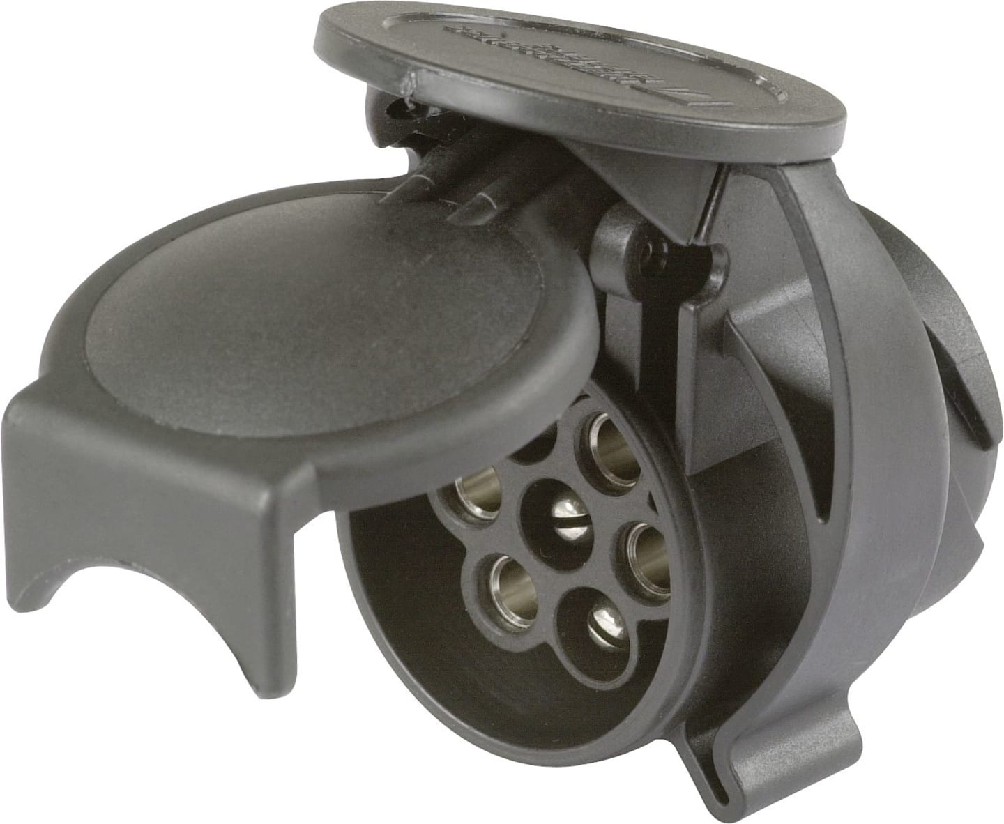 Herth + Buss Anhänger-Adapter "Micro" 12 V Stecker 13-polig; Steckdose 7-polig, Länge 48 mm, 51 305 472