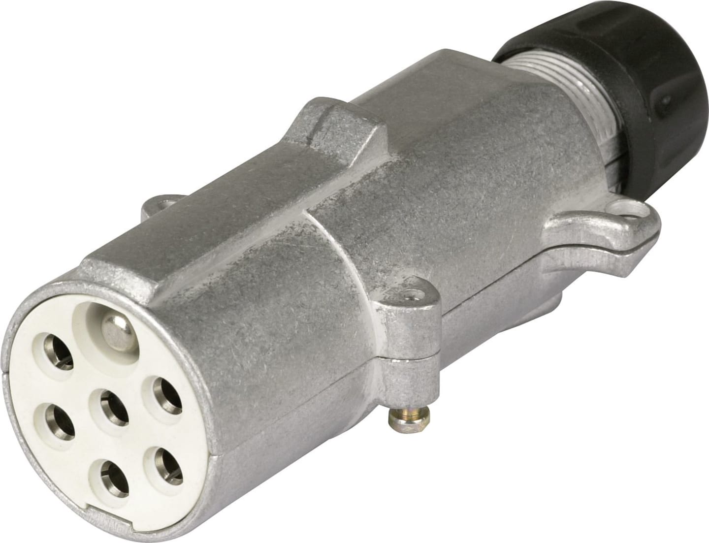 Herth + Buss Stecker 24 V, 7-polig, Schraubanschluss, Aluminium, 51 305 584