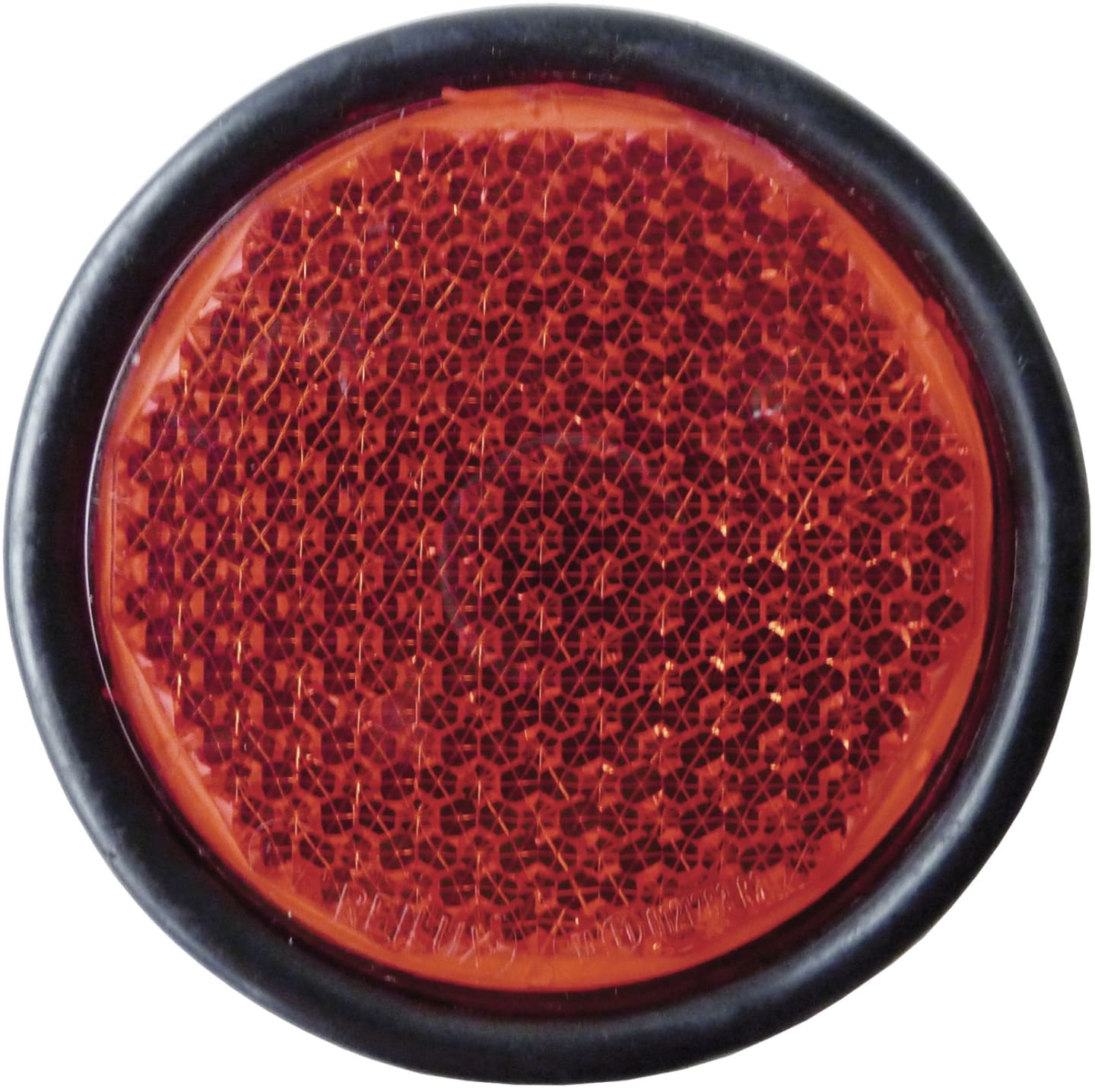 Herth + Buss Rückstrahler rot, rund, geschraubt; M 5, Ø 67 mm, 78 623 011
