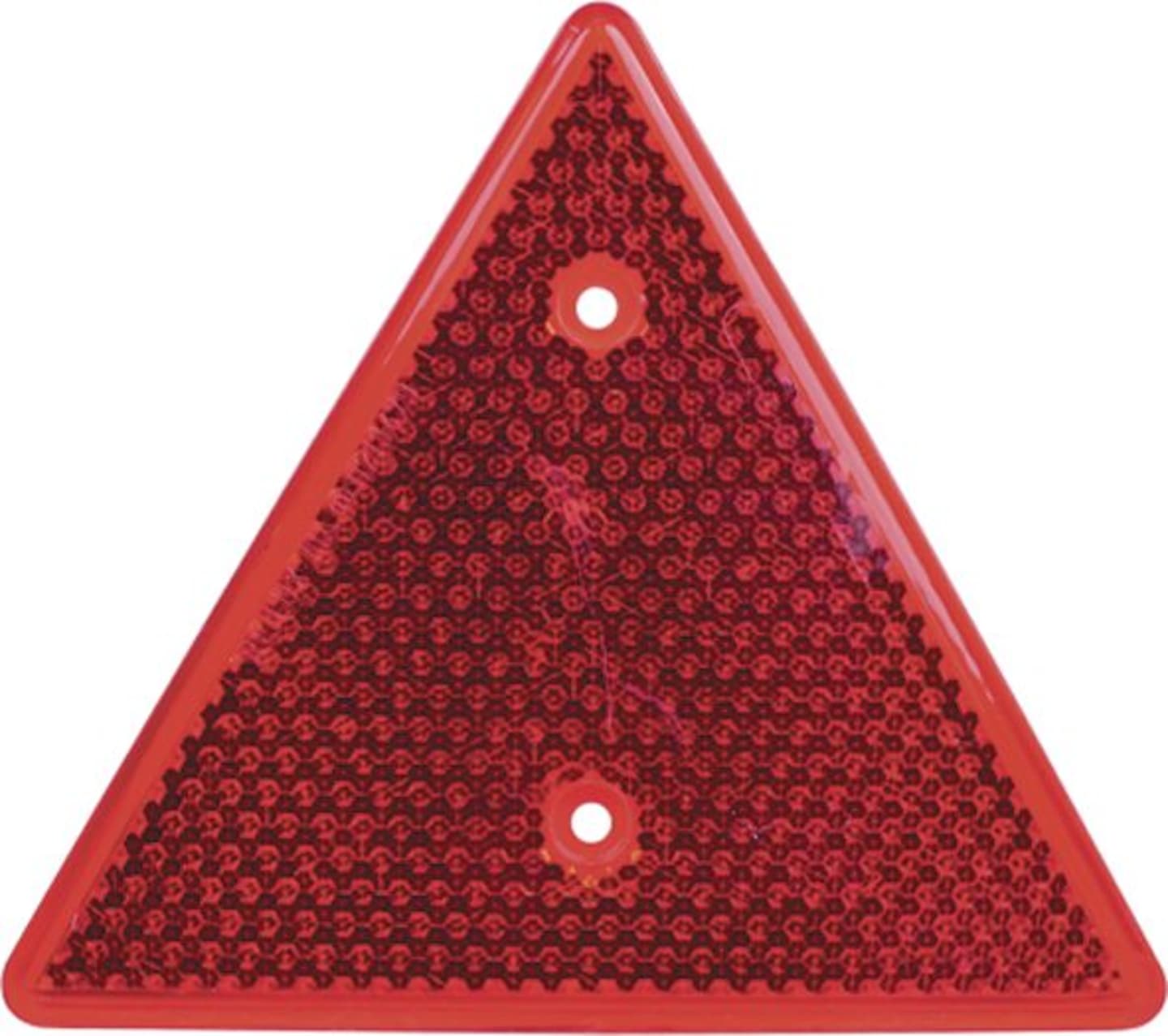 Herth + Buss Rückstrahler rot, dreieckig, 160 x 140 mm, geschraubt; Bohrung, 78 623 110
