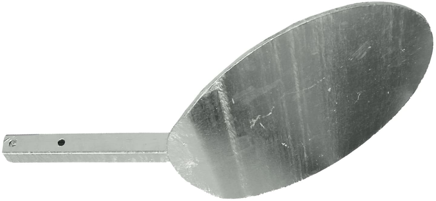 Hücobi Prallteller Ø 240 mm, mit gelochtem Vierkantrohr, Italienisches System, für Seitenverteiler, 8388 000006